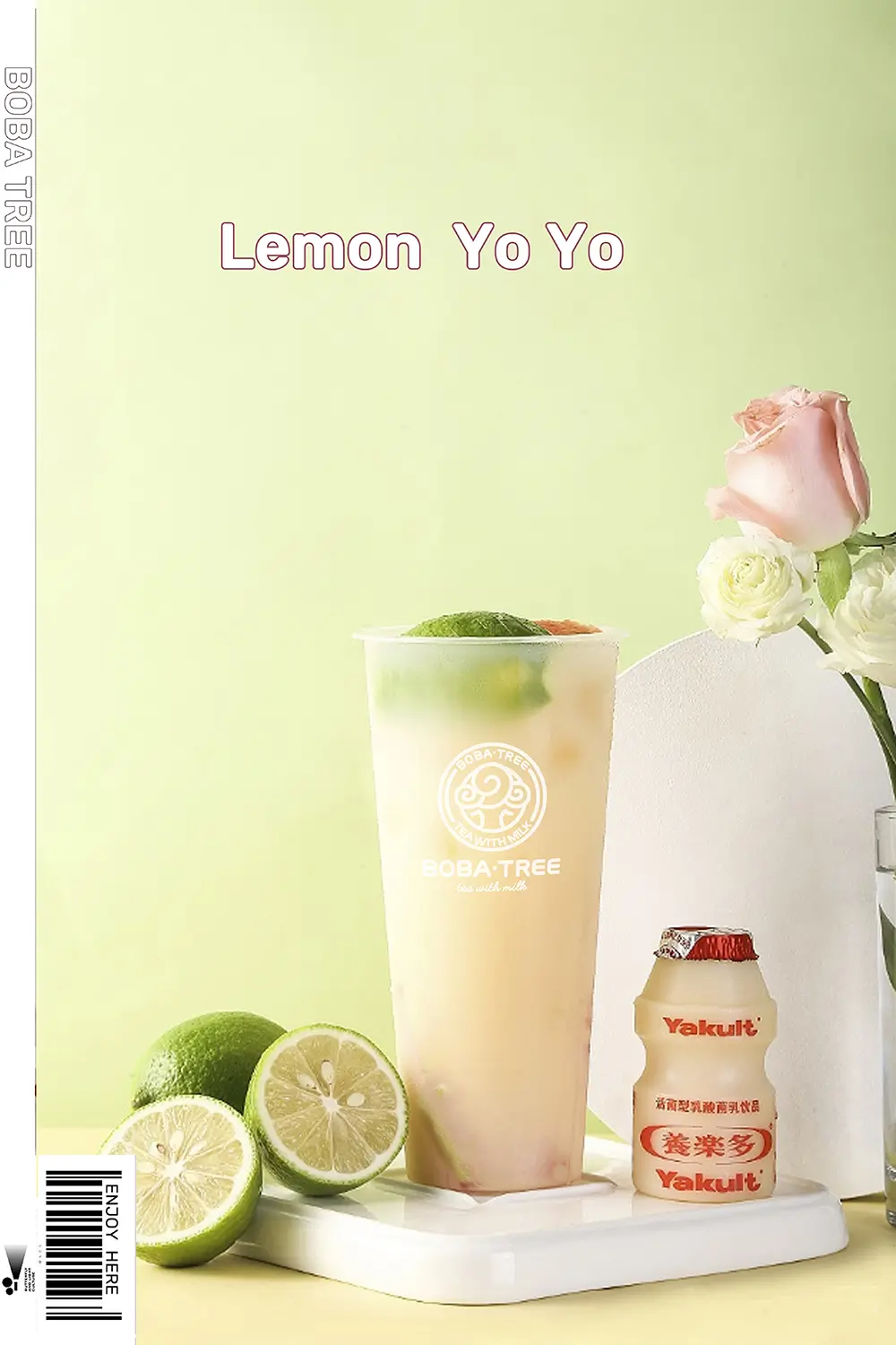 Yakult Drink at Boba Tree，a Bubble Tea Store in Mesa