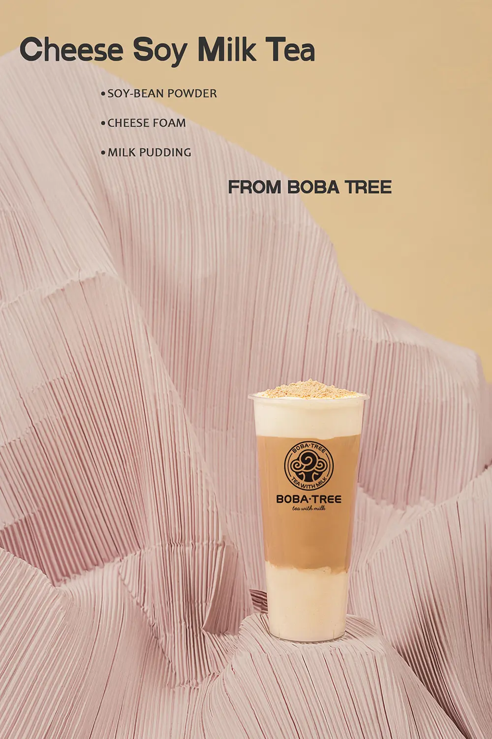 Cheese Soy Milk Tea at Boba Tree，a Bubble Tea Store in Mesa